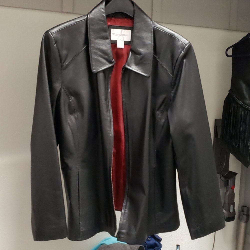 Leather jacket
